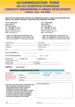 accommodation form