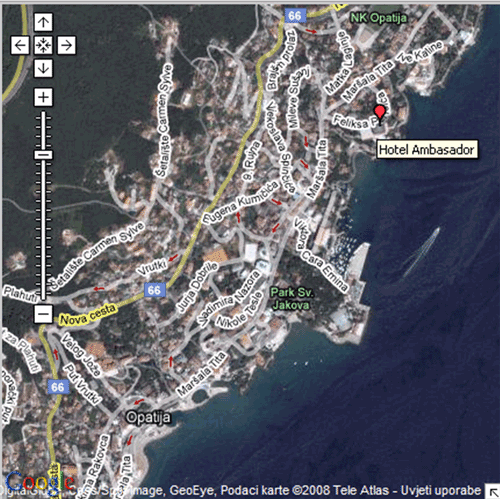 hotel map