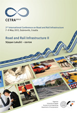 Zbornik radova CETRA 2012 - Road and rail Infrastructure II