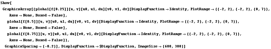 RowBox[{Show, [, RowBox[{RowBox[{GraphicsArray, [, RowBox[{RowBox[{{, RowBox[{RowBox[{RowBox[{ ... , }}]}]}], ]}], ,, DisplayFunction$DisplayFunction, ,, ImageSize {600, 300}}], ]}]