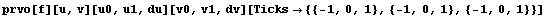 prvo[f][u, v][u0, u1, du][v0, v1, dv][Ticks {{-1, 0, 1}, {-1, 0, 1}, {-1, 0, 1}}]