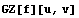 GZ[f][u, v]