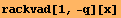 rackvad[1, -q][x]