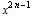 x^(2 n - 1)