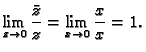 $\displaystyle \lim_{z\rightarrow 0} \frac{\bar{z}}{z} = \lim_{x\rightarrow 0}
\frac{x}{x} = 1.$