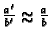 % latex2html id marker 37264
$ \frac{a'}{b'} \approx{} \frac{a}{b}$