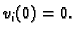 $ v_i(0)=0.$