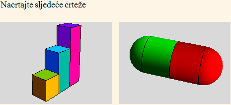 Graphics:PlotLabel /. Options[{Nacrtajte sljedeće crteže, , GraphicsBox[{{InsetBox[Graphics3DBox[{{RGBColor[1, 1, 0], CuboidBox[{0, 0, 0}]}, {RGBColor[0, 1, 1], CuboidBox[{{1, 0, 0}, {2, 1, 2}}]}, {RGBColor[1, 0, 1], CuboidBox[{{2, 0, 0}, {3, 1, 3}}]}}, AspectRatio -> 1.5557, Boxed -> False, ImageSize -> {124., 158.274}, ViewPoint -> {-2.48213, -2.0552, 1.03207}, ViewVertical -> {-0.263269, -0.628589, 0.941694}], {192.787, -189.032}, Center, {359.901, 359.911}], InsetBox[Graphics3DBox[{{RGBColor[0, 1, 0], SphereBox[{0, 0, 0}, 1], CylinderBox[{{0, 0, 0}, {1.5, 0, 0}}, 1]}, {RGBColor[1, 0, 0], SphereBox[{3, 0, 0}, 1], CylinderBox[{{1.5, 0, 0}, {3, 0, 0}}, 1]}}, Boxed -> False, ImageSize -> {169., 102.993}, ViewPoint -> {0.744986, -3.22213, 0.716158}, ViewVertical -> {-0.0279661, -1.06551, 2.26049}], {576.683, -188.944}, Center, {360.064, 360.008}]}, {}}, AspectRatio -> Full, ContentSelectable -> True, ImageSize -> {309.8, 111.}, PlotRangePadding -> {6, 5}]}]