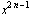 x^(2n - 1)