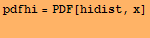 pdfhi = PDF[hidist, x] 