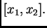 $ [x_1,x_2].$