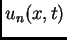 $ u_n(x,t)$