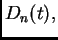 $ D_n(t),$