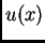 $ u(x)$