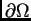 $ \partial\Omega$