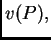 $ v(P),$