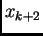 $ x_{k+2}$