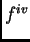 $ f^{iv}$