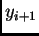 $\displaystyle y_{i+1}$