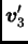 $\displaystyle \boldsymbol{v}_3'$