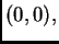 $ (0,0),$