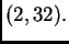 $ (2,32).$
