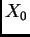 $ X_0$