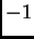 $\displaystyle -1$