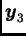$\displaystyle \boldsymbol{y}_3$