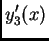 $\displaystyle y_3'(x)$