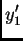 $\displaystyle y'_1$