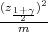 (z1+γ)2
--m2--