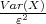 Var(2X)
  ε