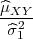 ^μXY--
 ^σ21