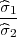 ^σ1-
^σ2