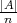 |A|
n--