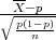   --
∘-X-p--
  p(1-np)
