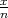 x
n