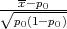    -
√p-x-(1p-0p-)
   0   0