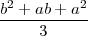 b2 +-ab+-a2
     3