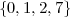 {0,1,2,7}