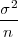 σ2-
 n