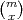 ( )
 mx